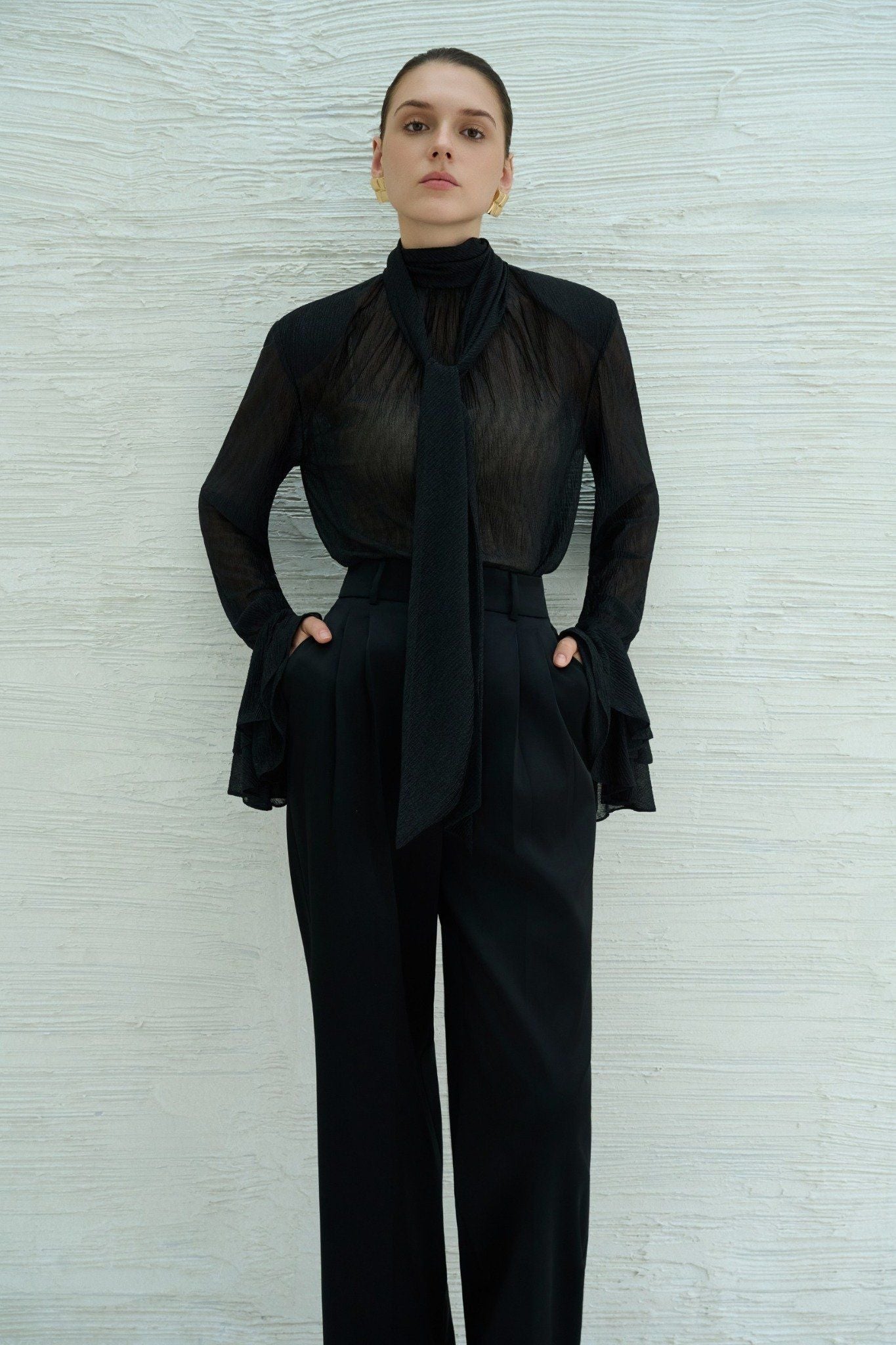Voile Noire Top