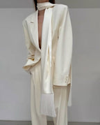 The Fringe Tassel Belt - Beige