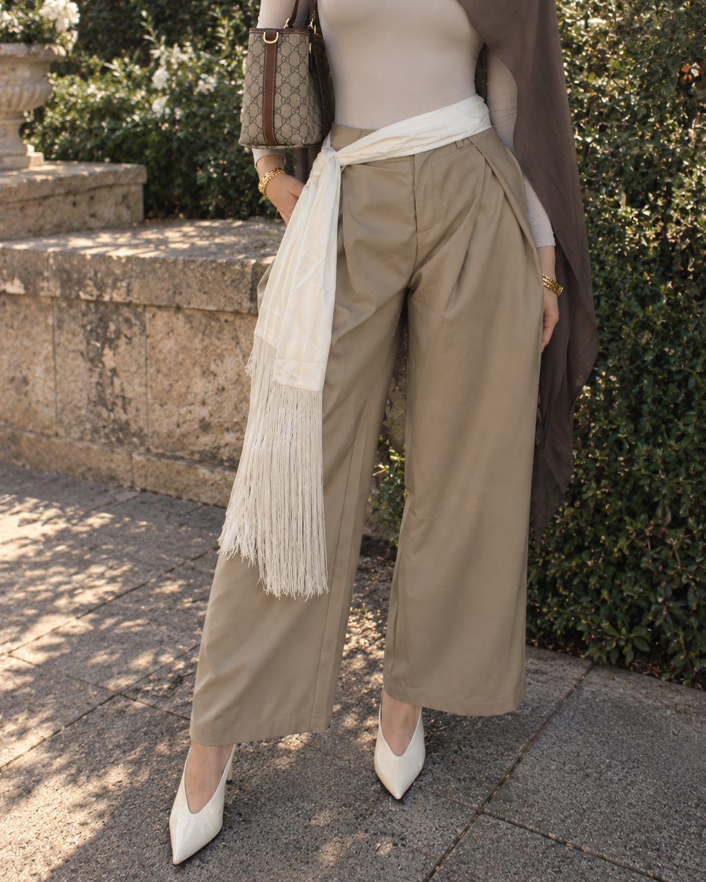 Élan Trousers - Beige