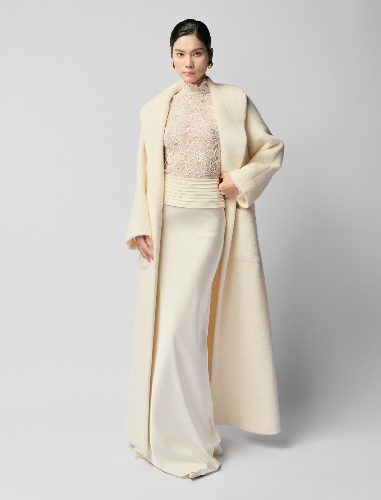 Silhouette Ivoire Skirt