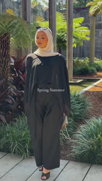 Voile Noir Cape